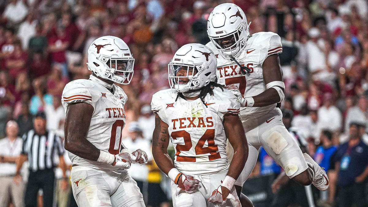 "Texas Soars to No. 4, Alabama Holds Strong in College Football Rankings"