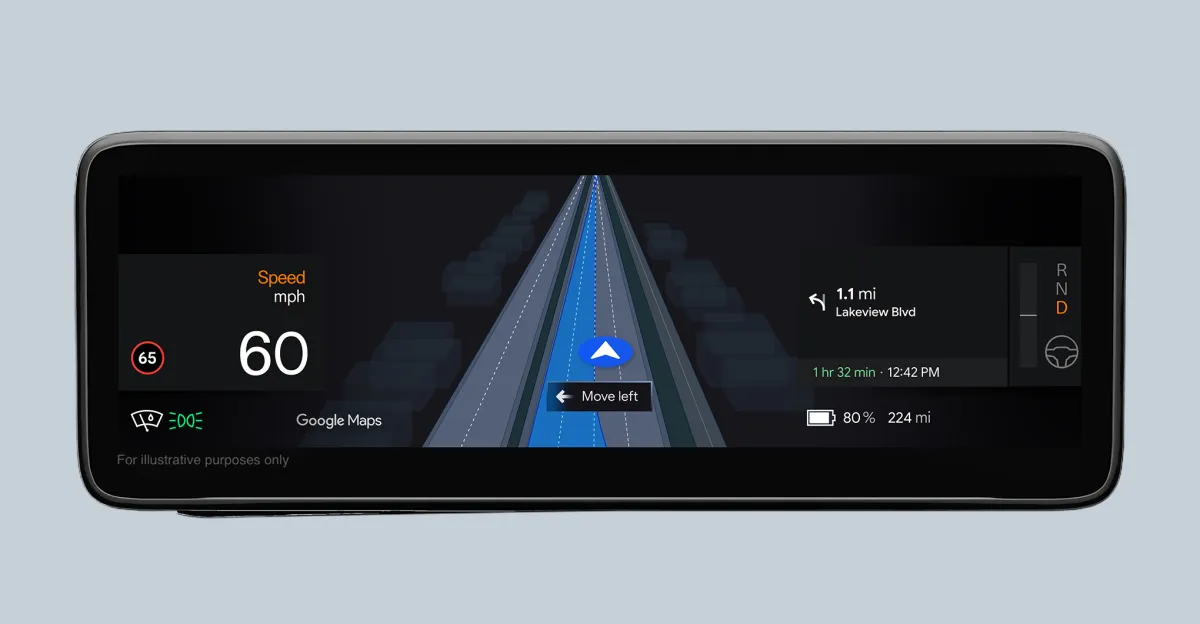 Featured image for Google Maps Launches AI-Powered Live Lane Guidance for Polestar 4