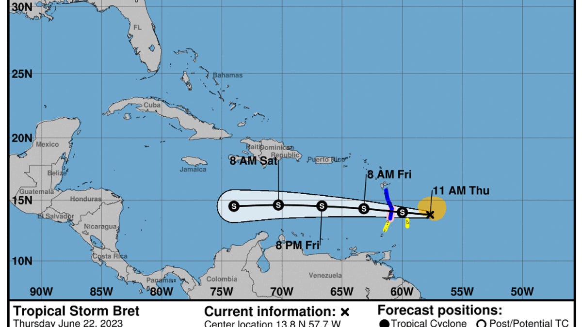 Featured image for Tropical Storm Cindy Forms, NHC Tracks Bret and Depression Four.