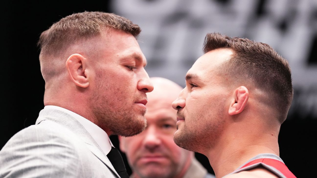 Featured image for McGregor vs. Chandler UFC 303 Press Conference Postponed Amid Rumors
