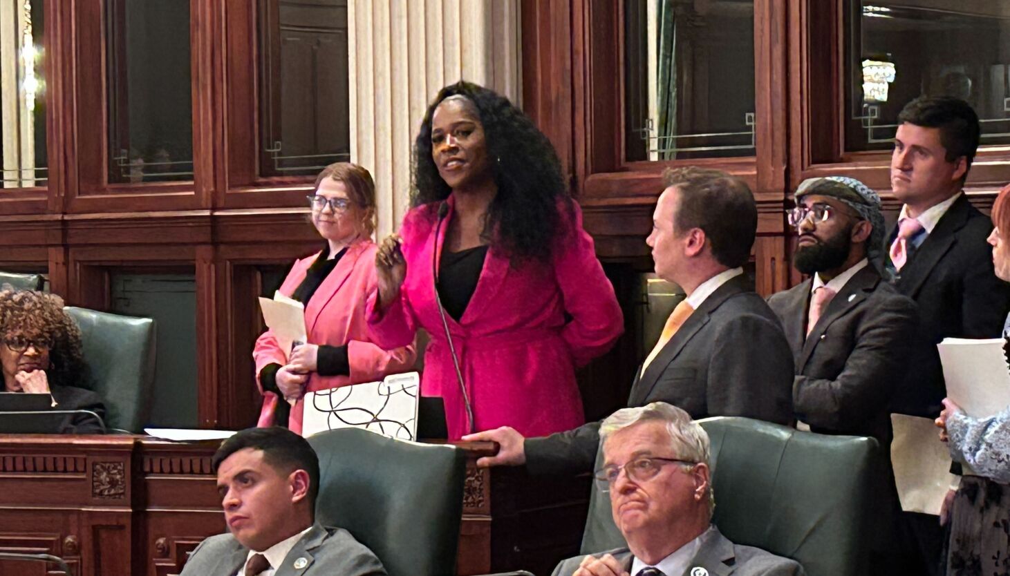 Illinois House approves $50+ billion state budget without Republican support.