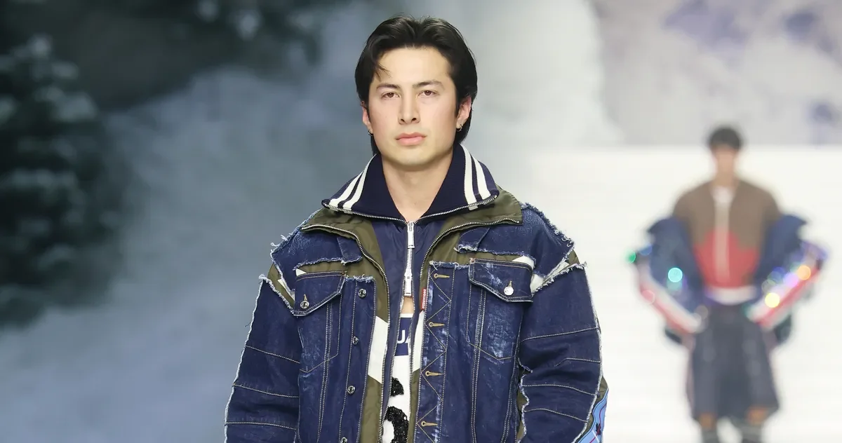 Hudson Williams Makes His Milan Runway Debut for Dsquared2