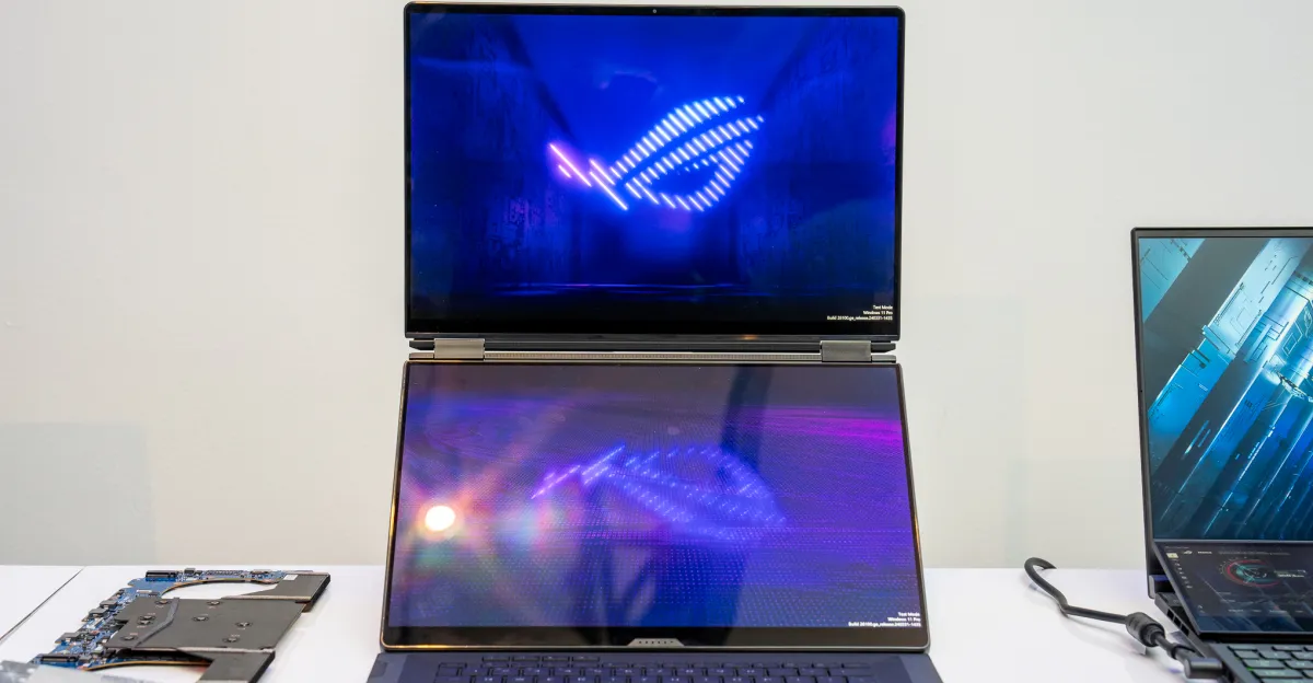 Featured image for Asus Unveils Enhanced Dual-Screen ROG Zephyrus Duo and New Gaming Laptops at CES 2026