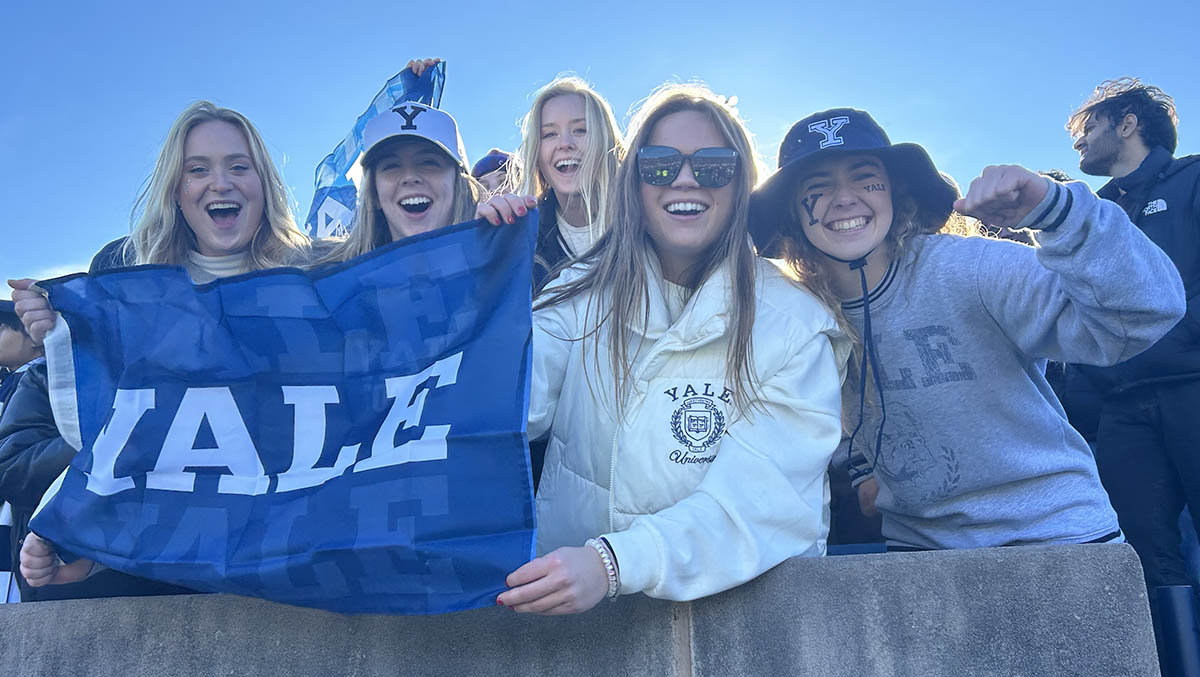 "Yale Triumphs Over Harvard in Epic Football Showdown, Uniting Students in Celebration"