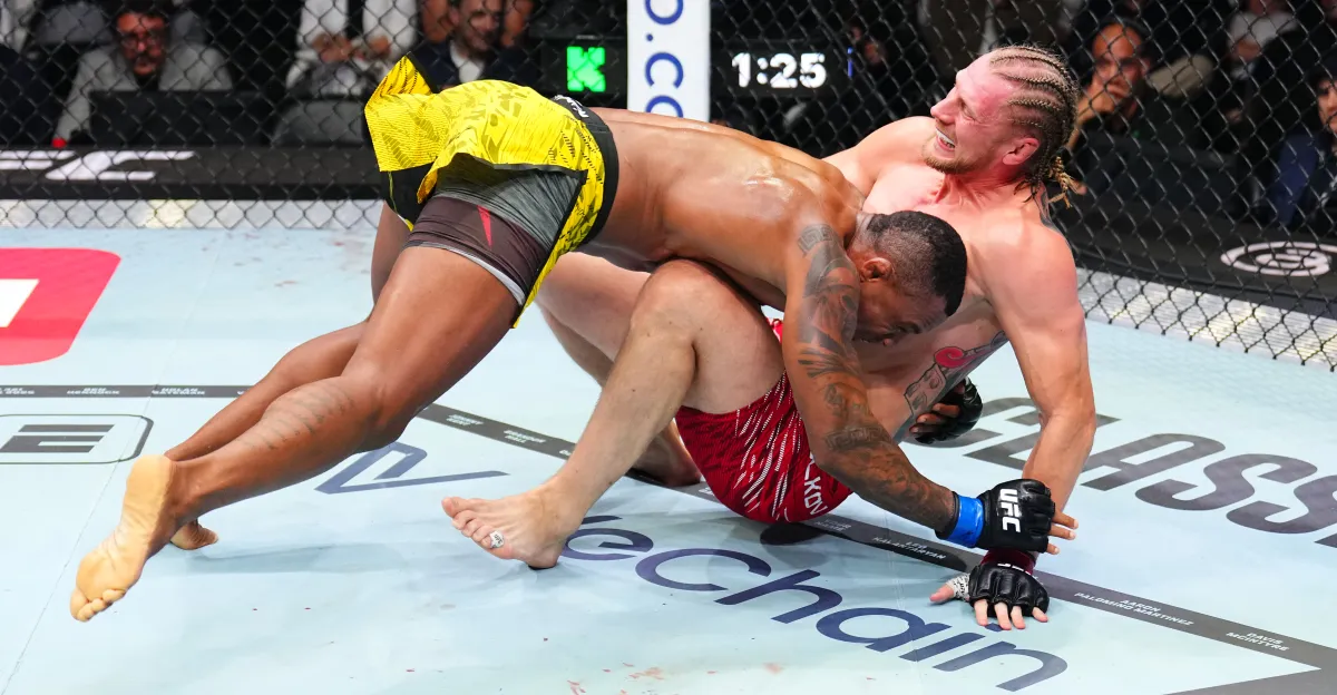 Featured image for Alexander Volkov defeats Jailton Almeida at UFC 321, calls for title shot