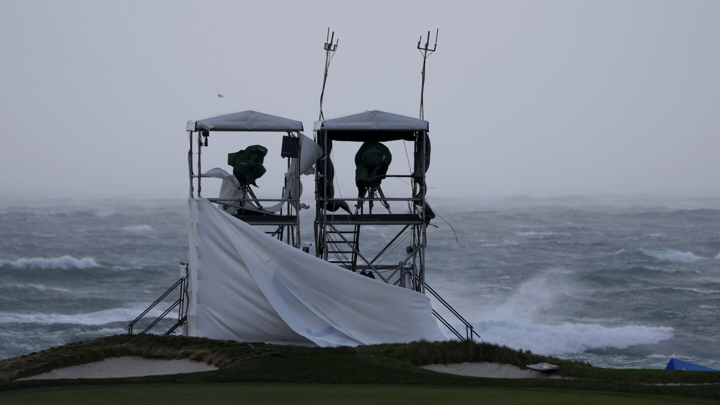 Featured image for "Pebble Beach Pro-Am Final Round Postponed to Monday Due to Severe Weather"