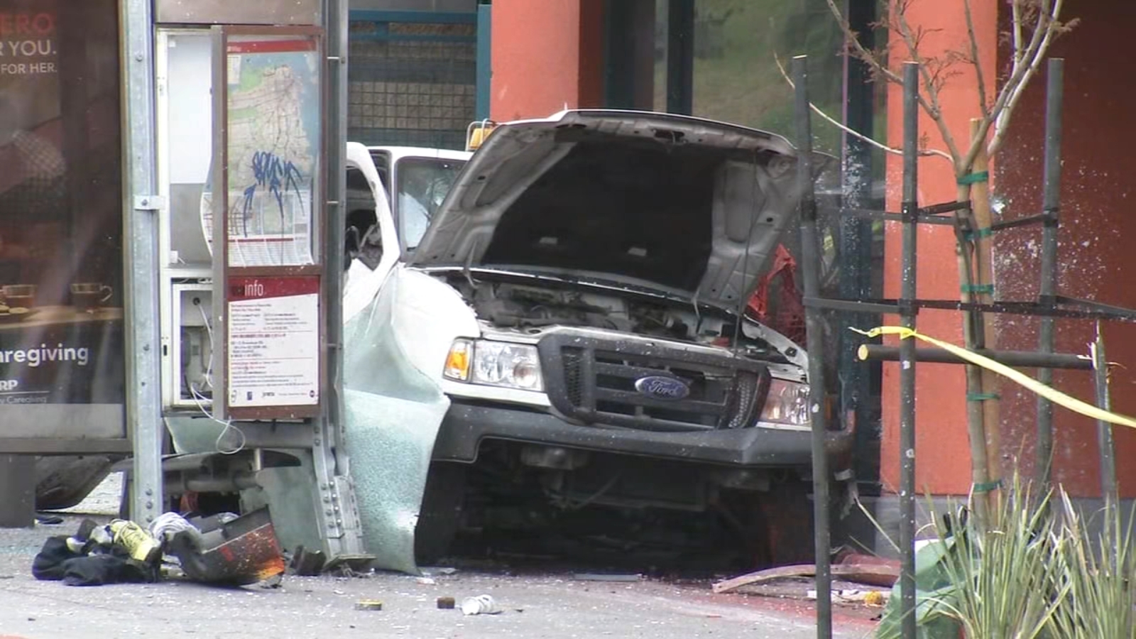 Fatal Pursuit: Stolen Vehicle Collides with SF Bus Stop, Leaving 1 Dead and 4 Injured