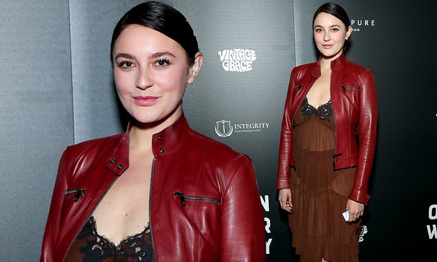 Featured image for Gracie McGraw stuns in vintage designer outfit from mom's closet.