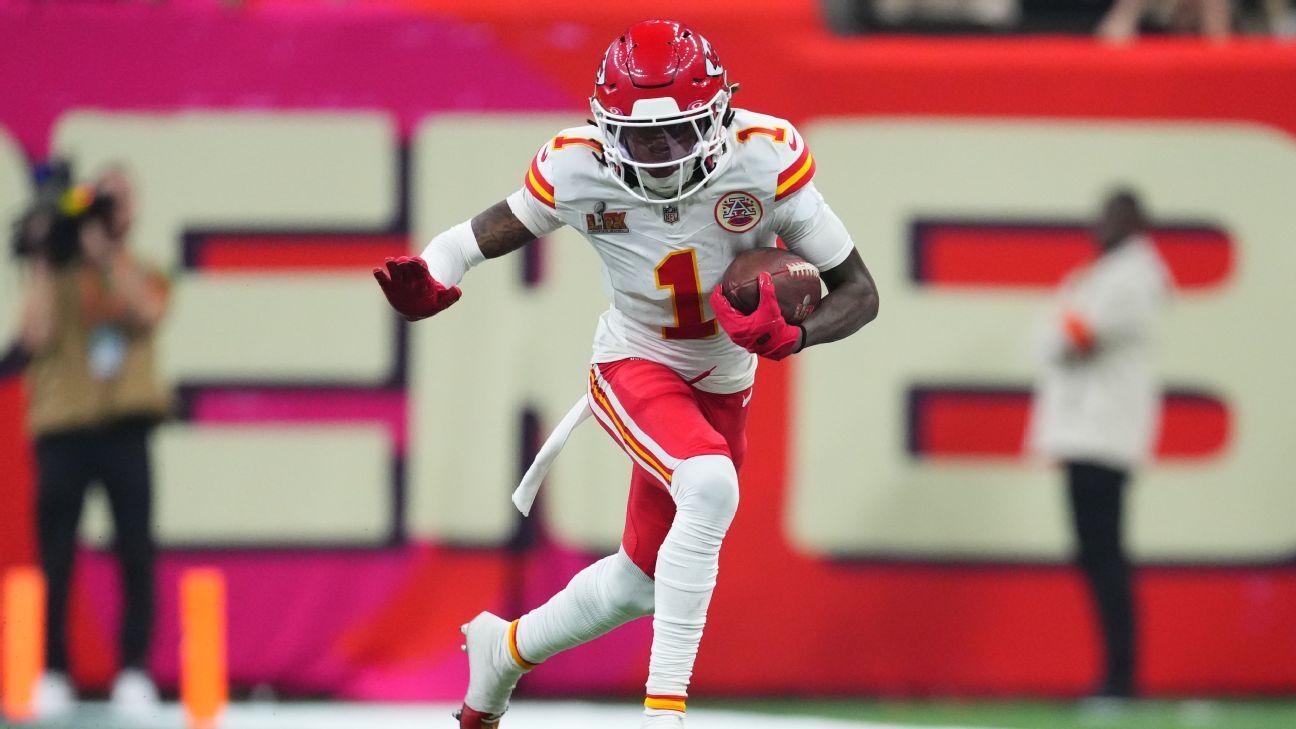 Featured image for Chiefs WR Xavier Worthy Expected to Play Against Ravens