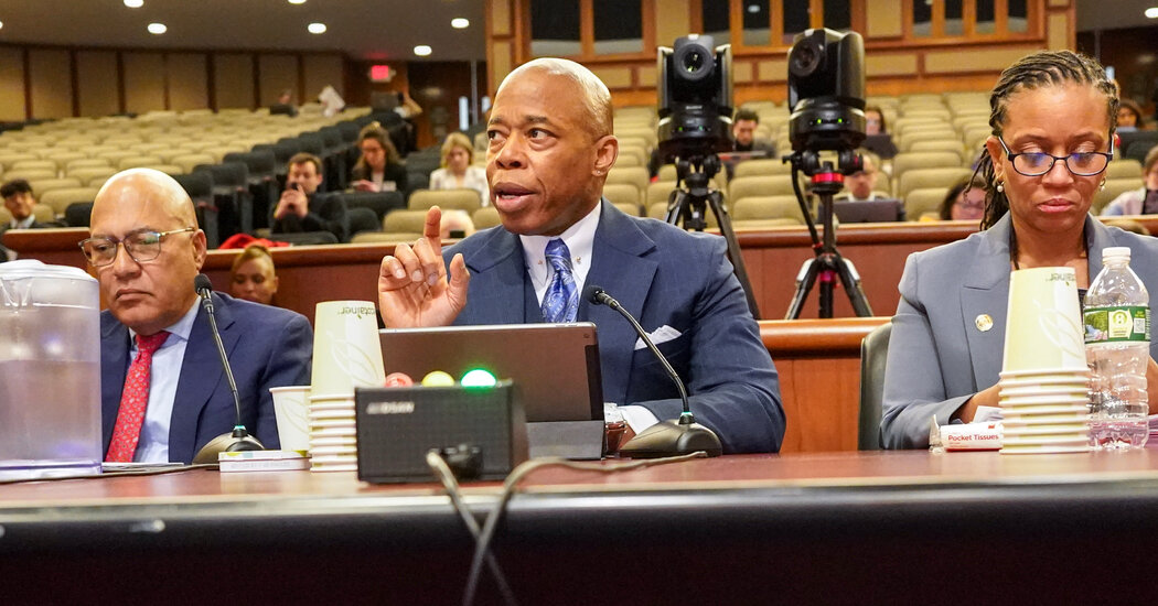 "Mayor Adams Urges Albany to Increase Funding for NYC's Migrant Crisis"