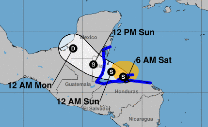 Featured image for Tropical Storm Sara Stalls Over Honduras, Threatens U.S. Coast