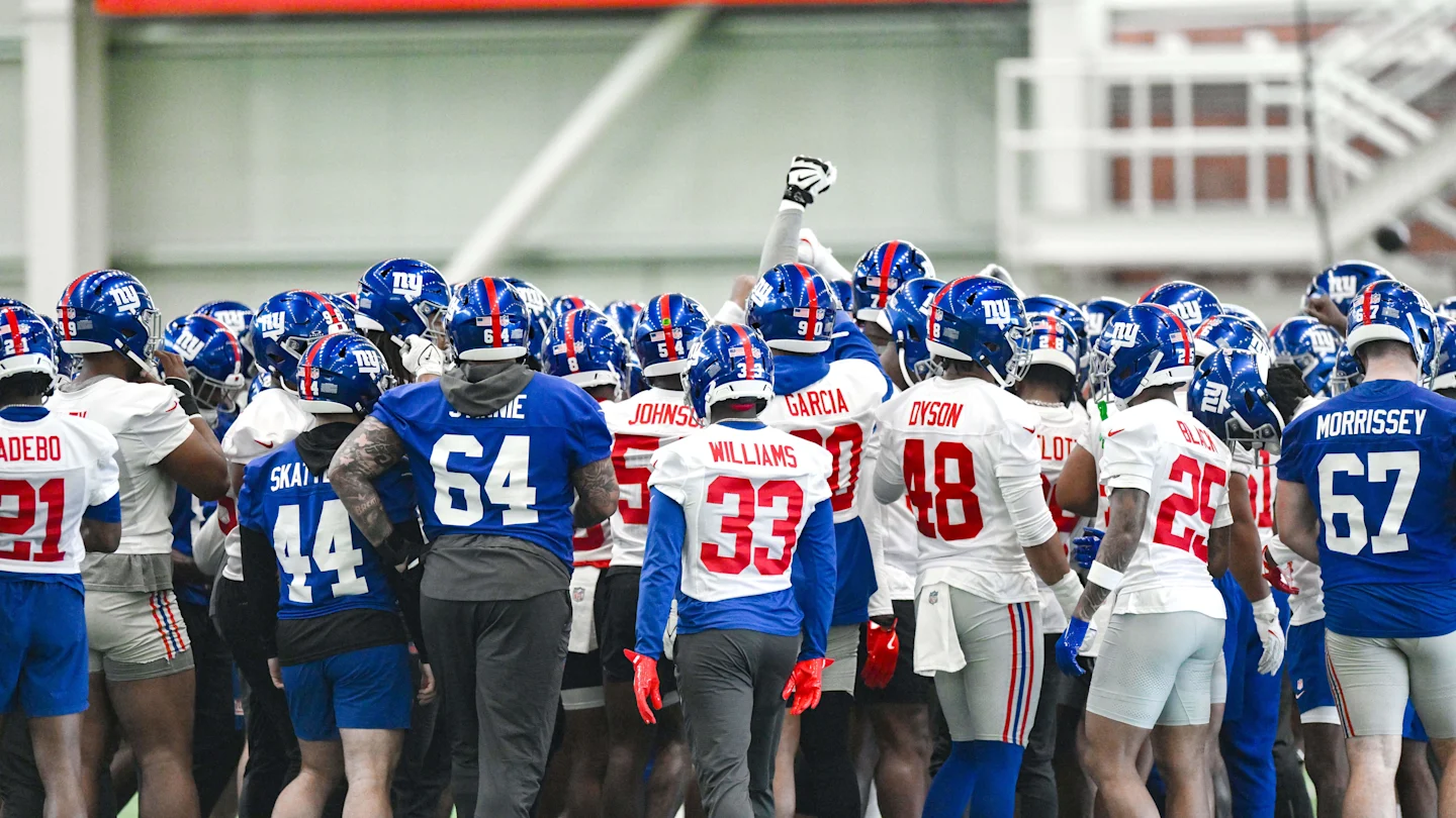 Featured image for NY Giants Spring Practice Highlights: Jaxson Dart Shines and Key Takeaways