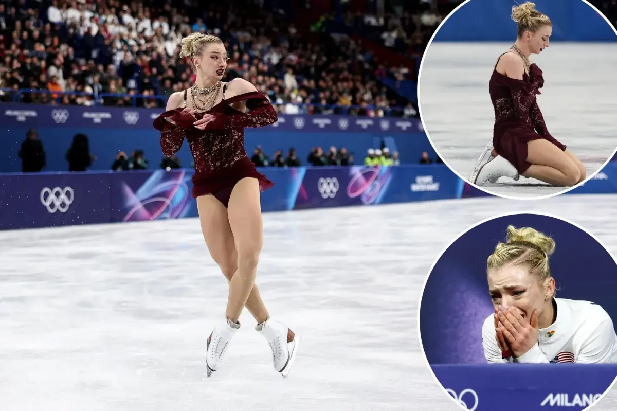 Amber Glenn rebounds after Olympic short program stumble