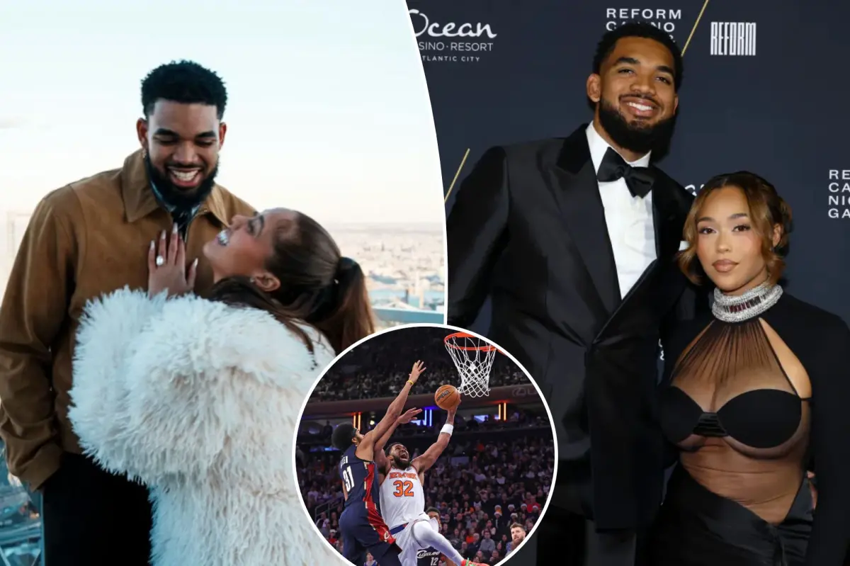 Featured image for Karl-Anthony Towns and Jordyn Woods Get Engaged After 5 Years