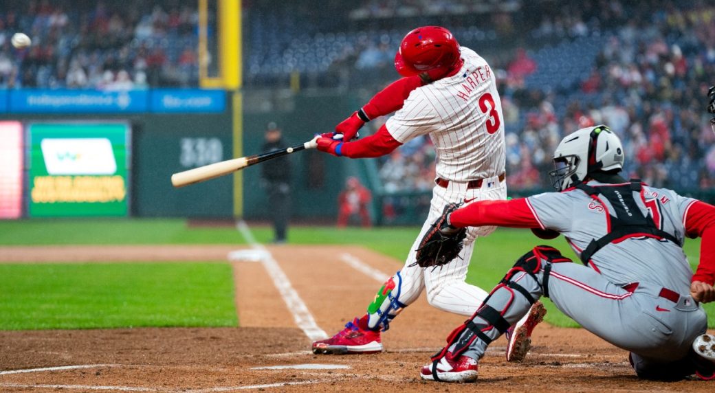 "Bryce Harper's Explosive Three-Homer Game Breaks Season Hitless Streak"
