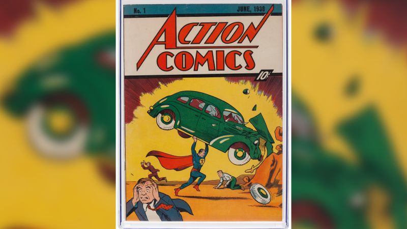 Featured image for "Superman's Debut Comic Sells for Record $6 Million"