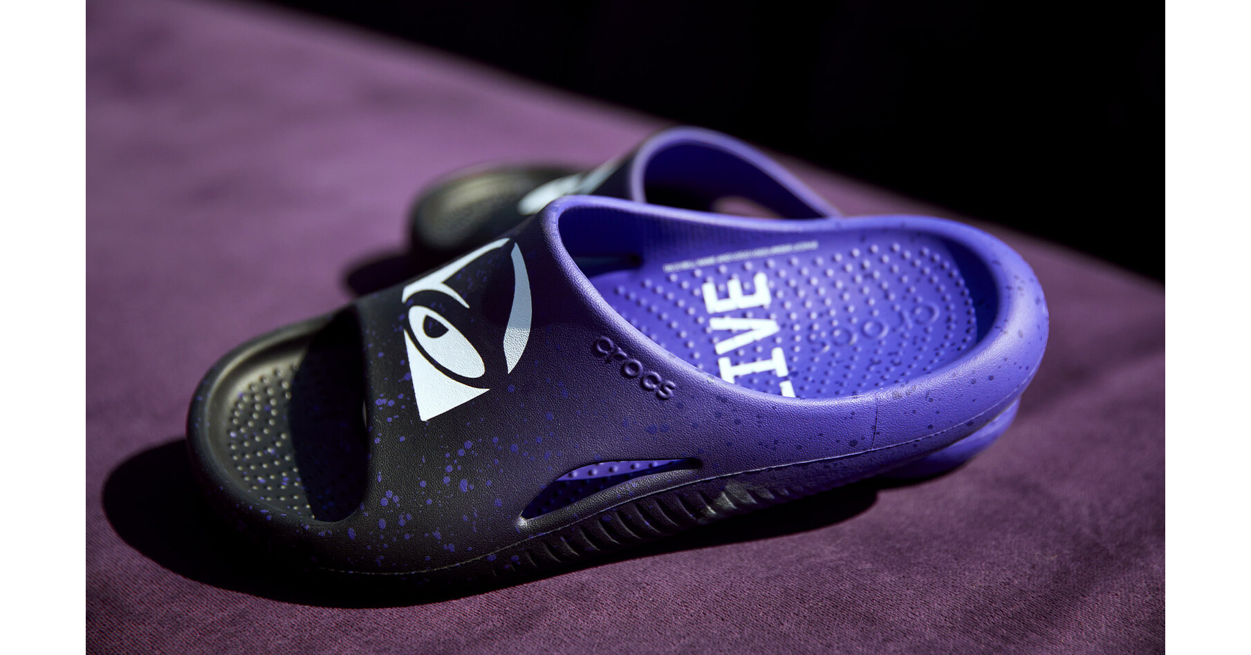 Taco Bell and Crocs team up for limited-edition footwear.