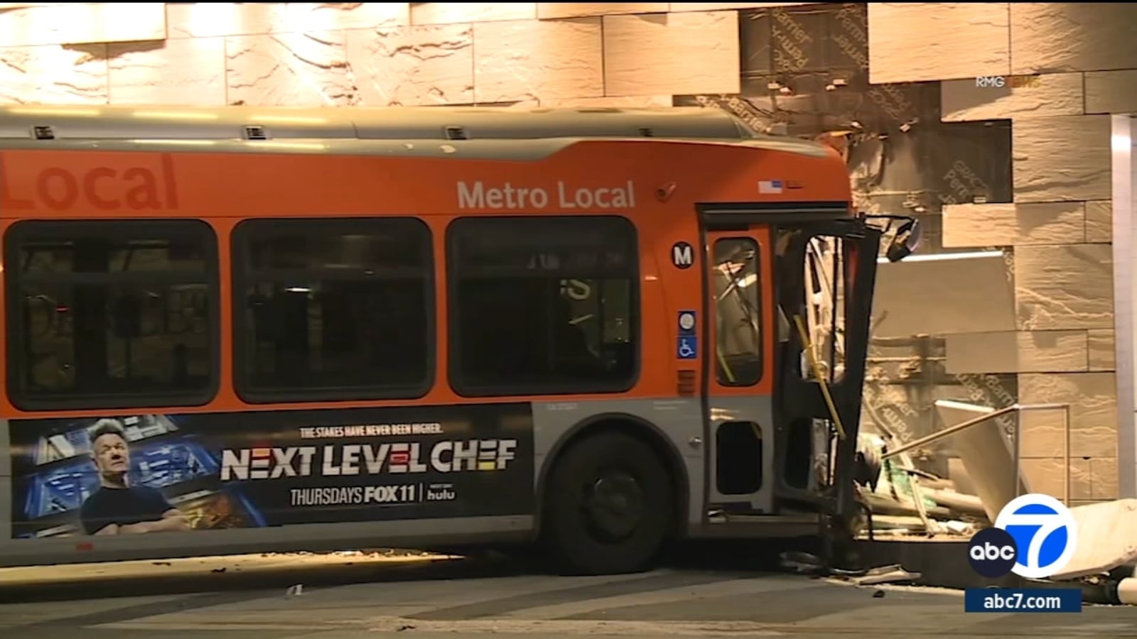 Featured image for Hijacked Metro Bus with BB Gun Crashes into Downtown LA Ritz-Carlton