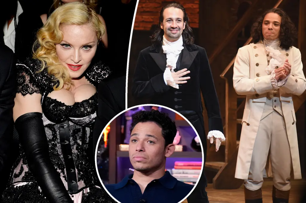 Featured image for Anthony Ramos Criticizes Madonna's Broadway Behavior