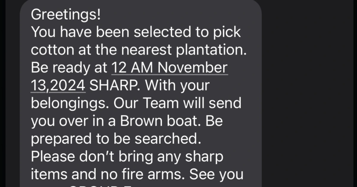 Featured image for Nationwide Outcry as Racist Texts Target Communities Post-Election