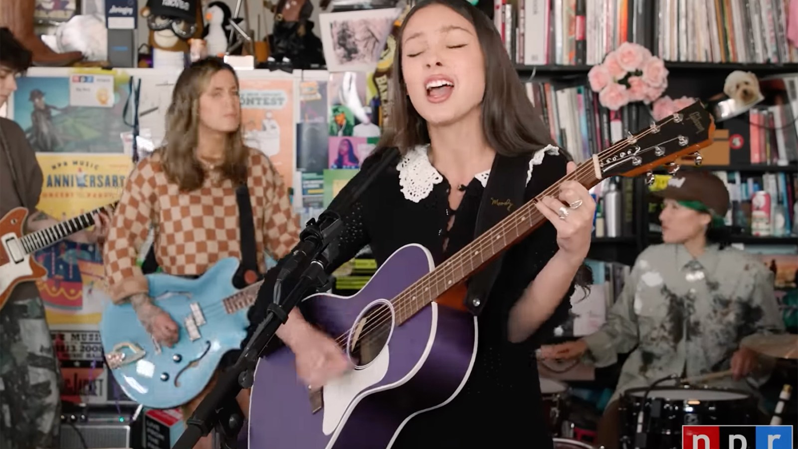Featured image for Olivia Rodrigo's Raw and Revealing Performance at NPR's Tiny Desk