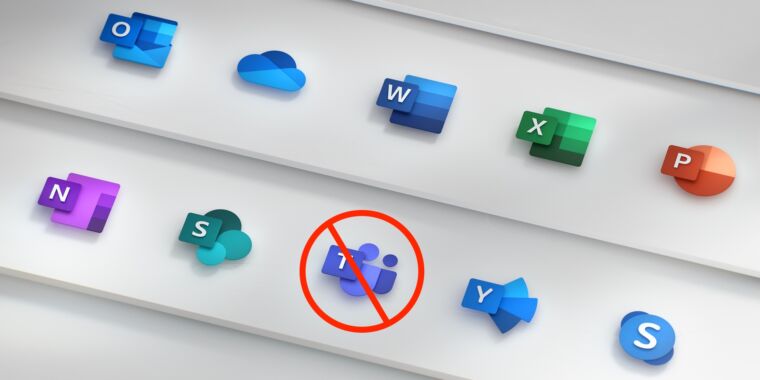 Featured image for "Microsoft Unbundles Teams from Office Worldwide Amid Antitrust Pressure"