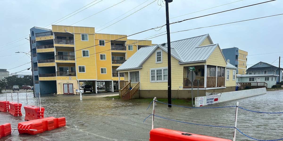 Coastal Storm Causes Flooding and Tornado Watch in Carolina Beach and Surrounding Areas