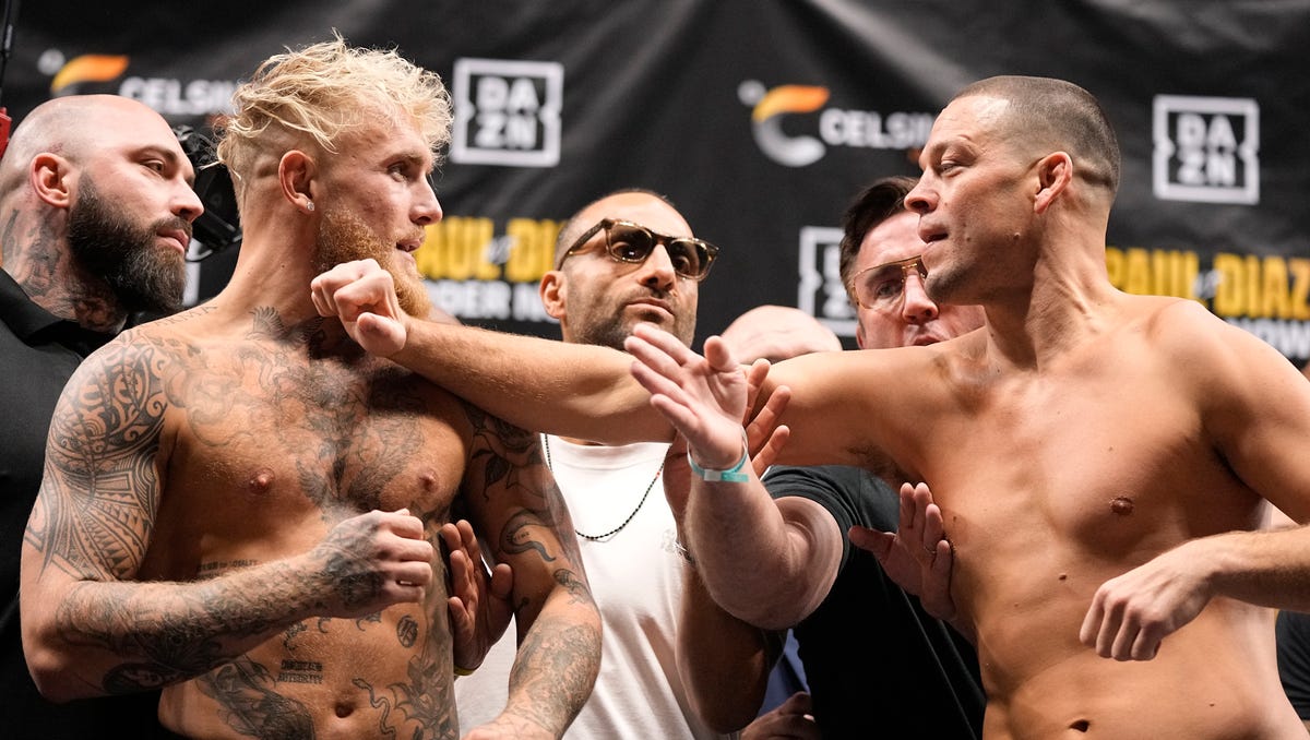 "Controversy and Anticipation Surrounding Jake Paul-Nate Diaz Fight"