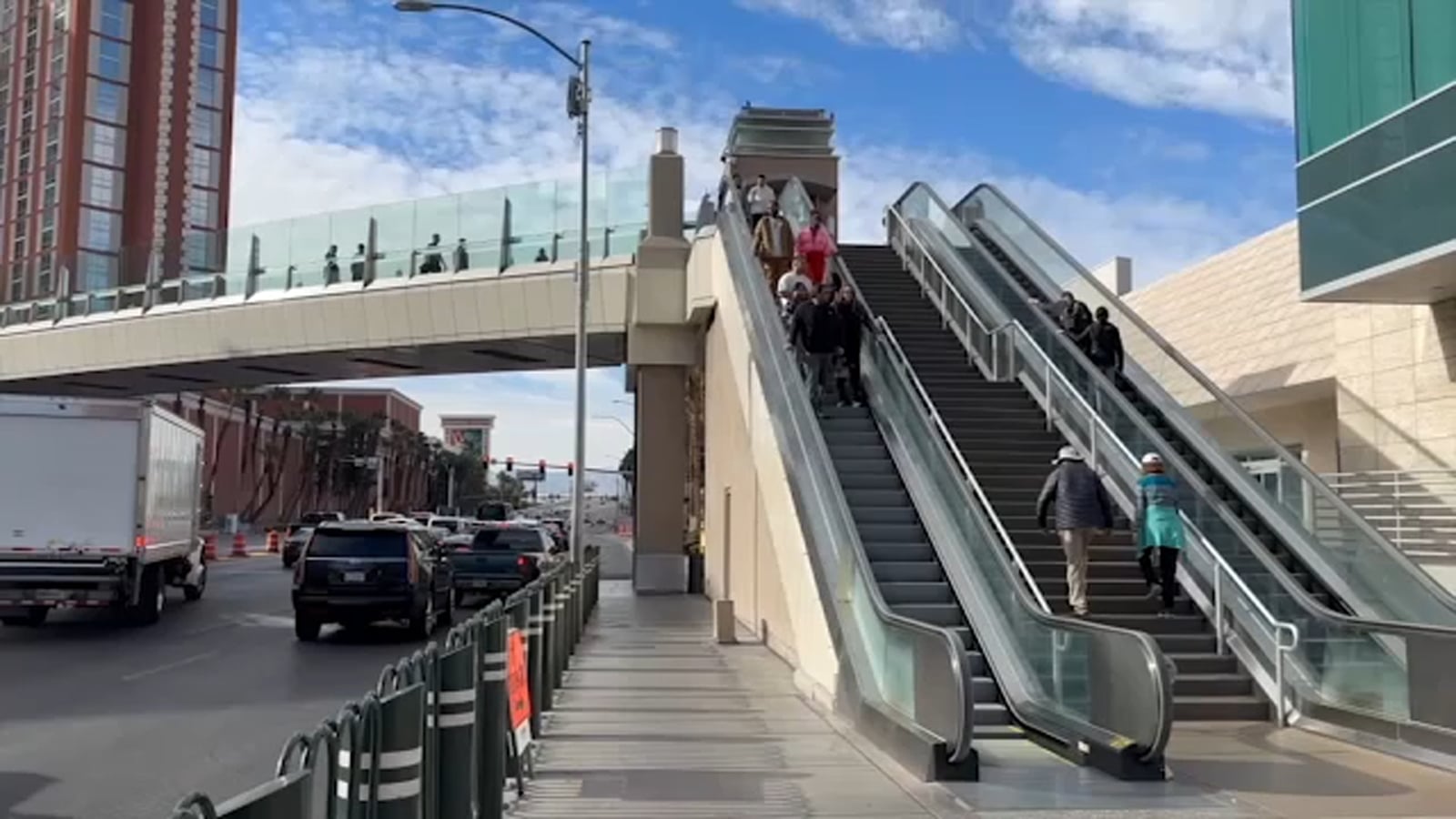 Featured image for "Caution: Taking Photos on Las Vegas Strip Pedestrian Bridges Could Lead to Jail Time"