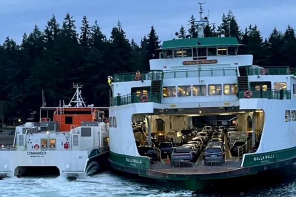 Washington State Ferry Runs Aground with 600 Passengers Due to Generator Failure