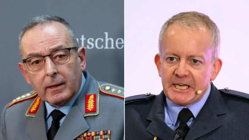 Europe’s deterrence push: German and British chiefs urge faster rearmament