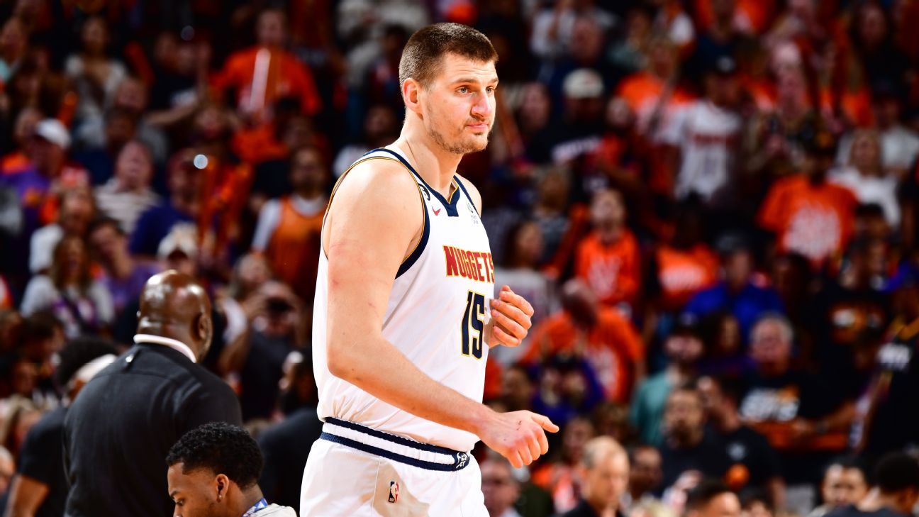 Nikola Jokic leads Nuggets to Western Conference finals, but needs support from Murray.