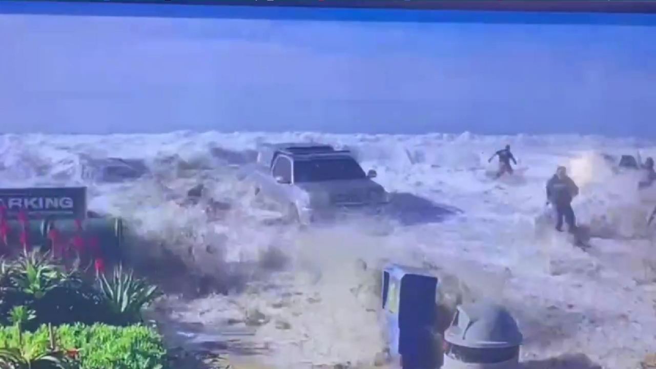 Featured image for "California Coastline Battered by Rogue Waves, Prompting Evacuations and Hospitalizations"