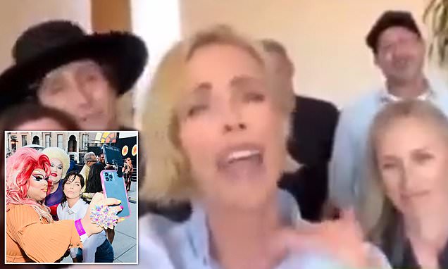 Featured image for Charlize Theron defends and supports drag queens, warns against opposition.