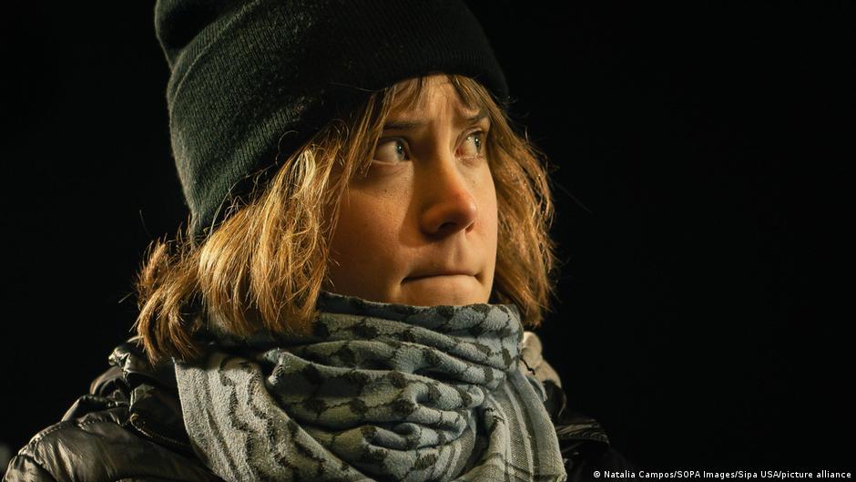 Featured image for Greta Thunberg detained by UK police at pro-Palestinian protest