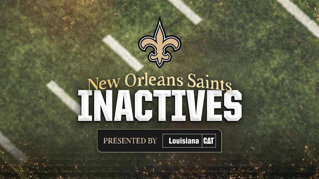 Saints' Key Players Out and Inactive for Week 3 Seahawks Game
