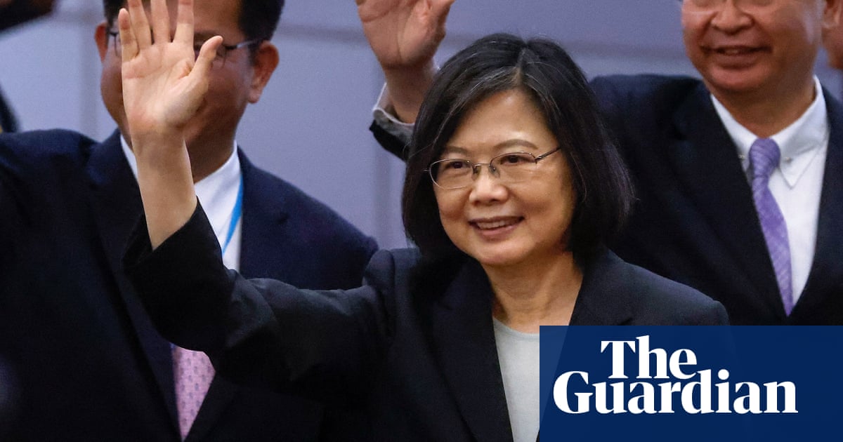 Tensions rise as Taiwan's president visits US and China threatens retaliation.