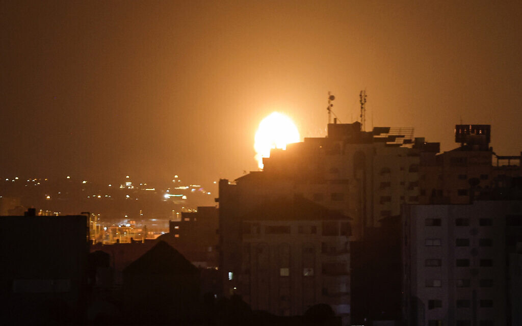 "Israel Launches Retaliatory Strikes on Gaza Amid Shifting Conflict Dynamics"