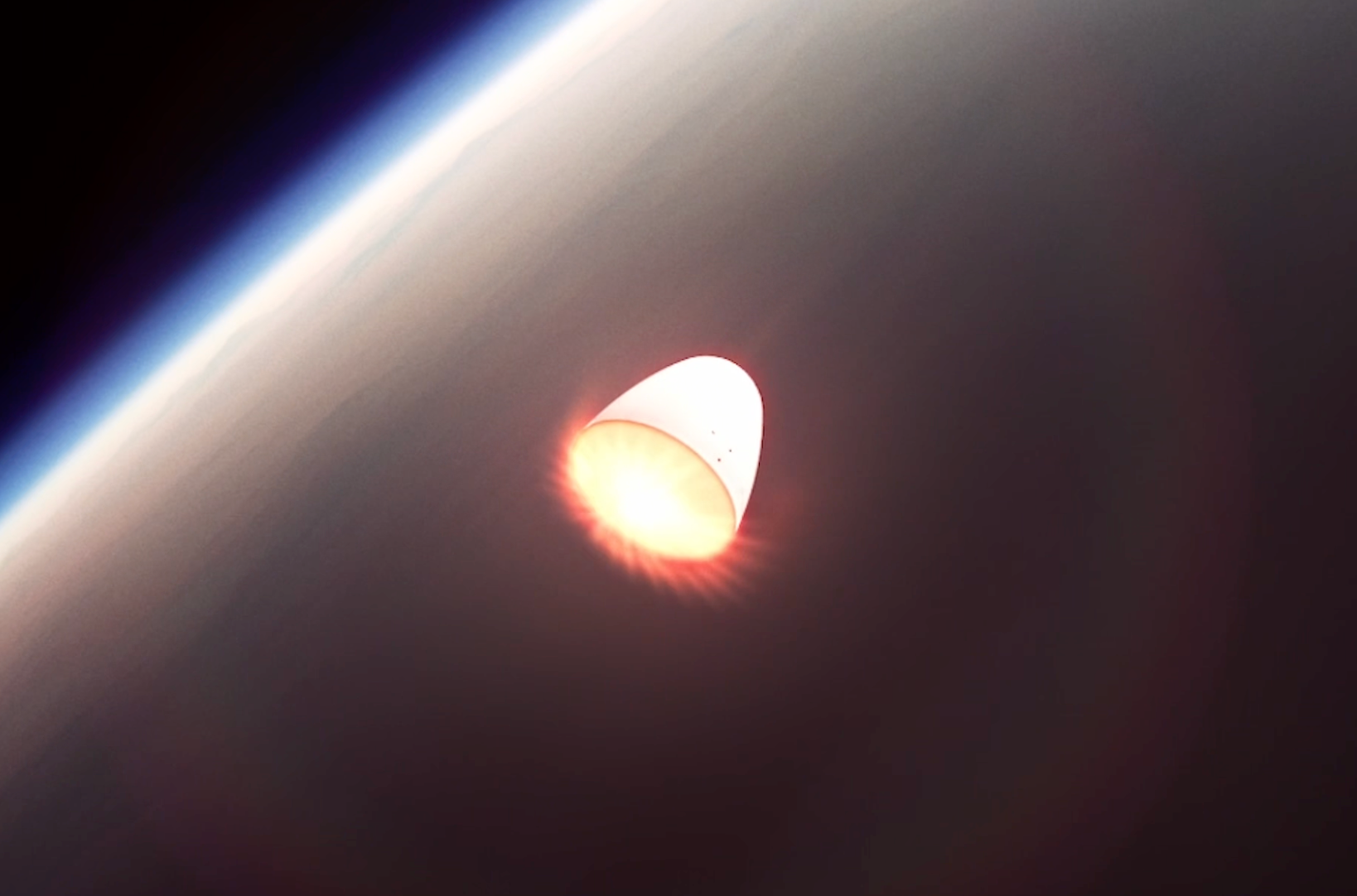 Featured image for NASA to Capture In-Flight Images of Commercial Capsule Re-Entry