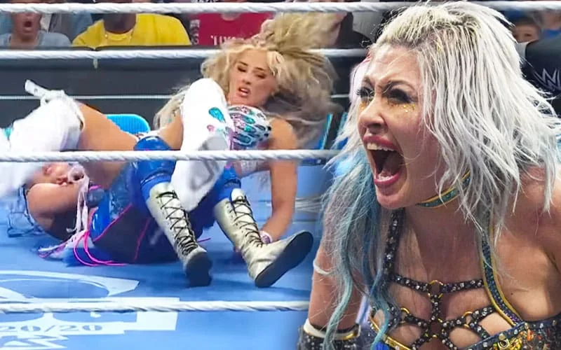 Giulia reveals she peed herself after brutal Swanton from Tiffany Stratton on SmackDown