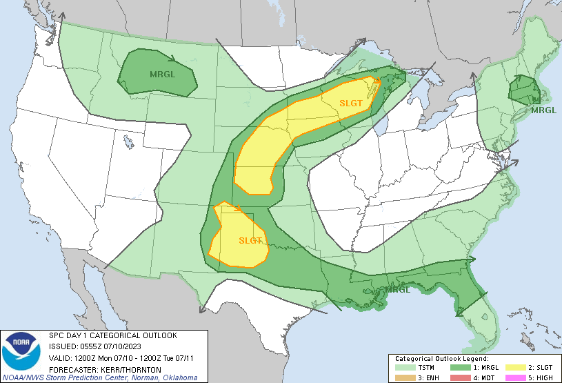 Weather Alert: Hot Monday with Strong Storms Possible