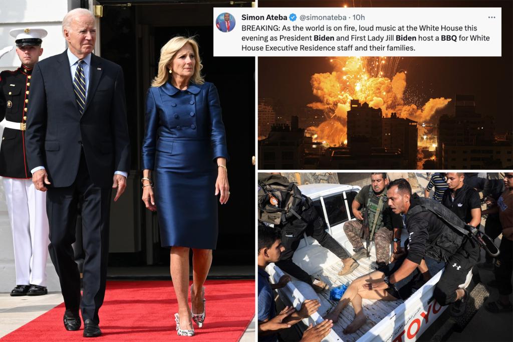 Featured image for "Controversy Surrounds White House BBQ Amidst Ongoing Israel Conflict"