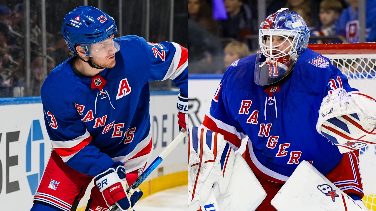 Featured image for Rangers brace for goalie challenges as Shesterkin and Miller face injuries
