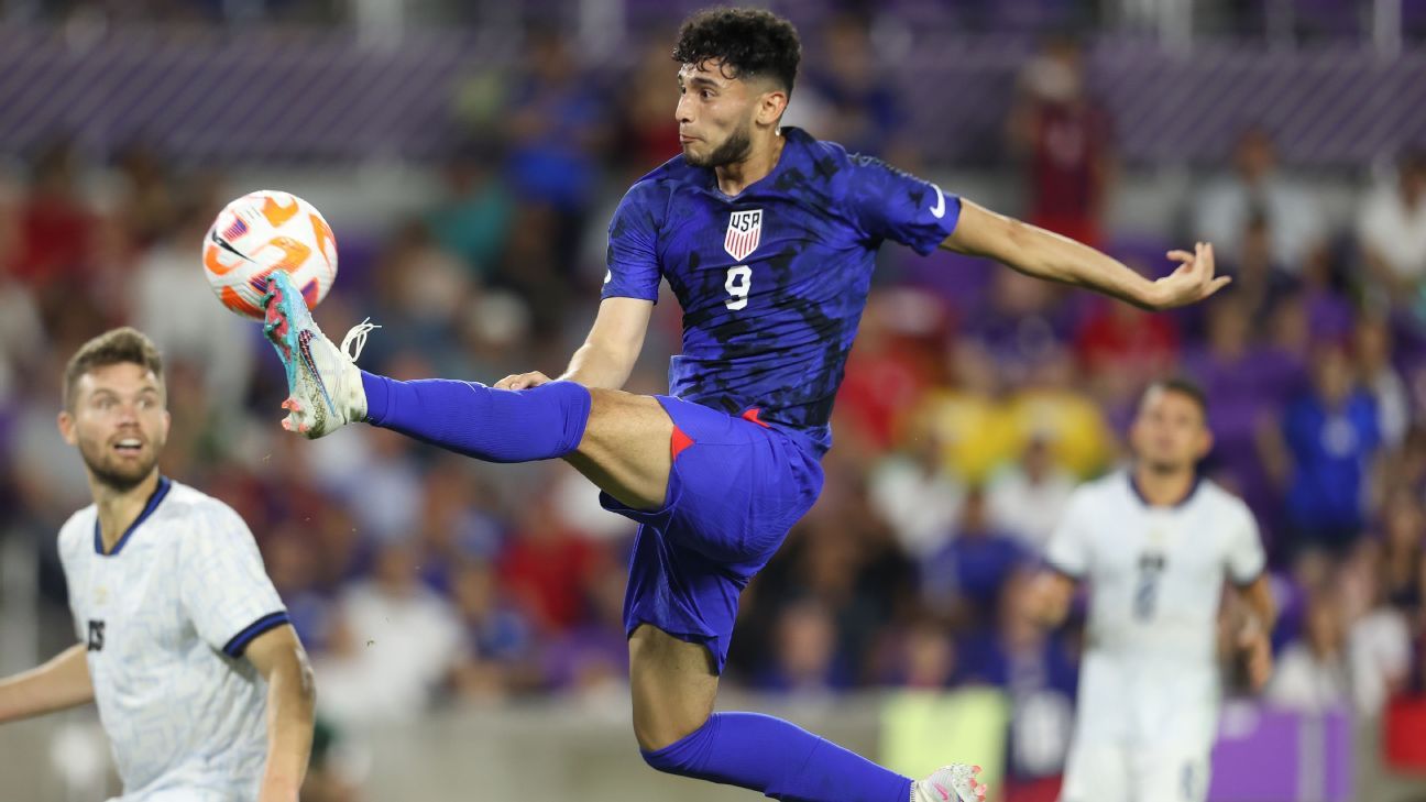 Featured image for USMNT advances to CONCACAF Nations League finals with win over El Salvador.