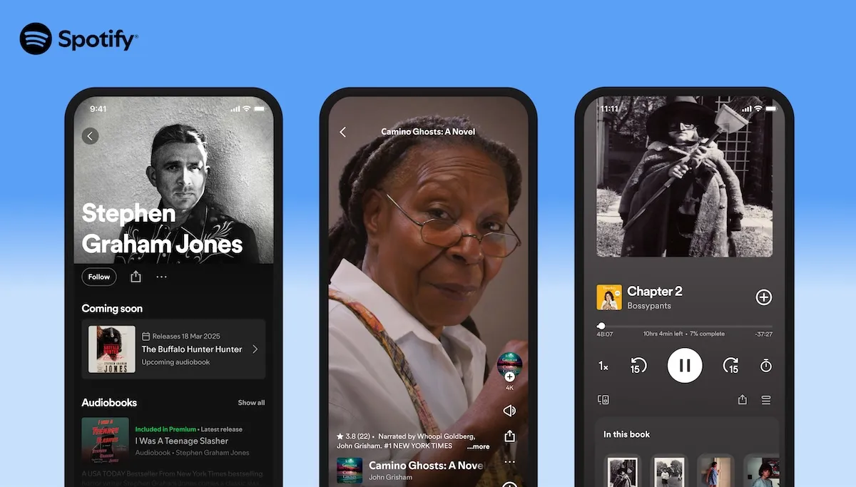 Featured image for Spotify Expands Audiobook Offerings with New Features and Bloomsbury Partnership