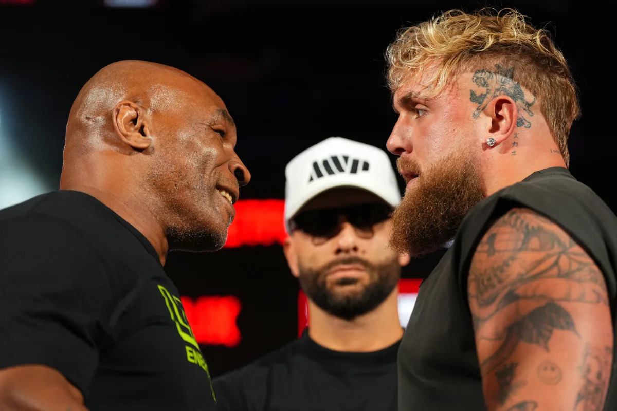 Featured image for Jake Paul vs. Mike Tyson Fight Postponed Due to Tyson's Medical Scare