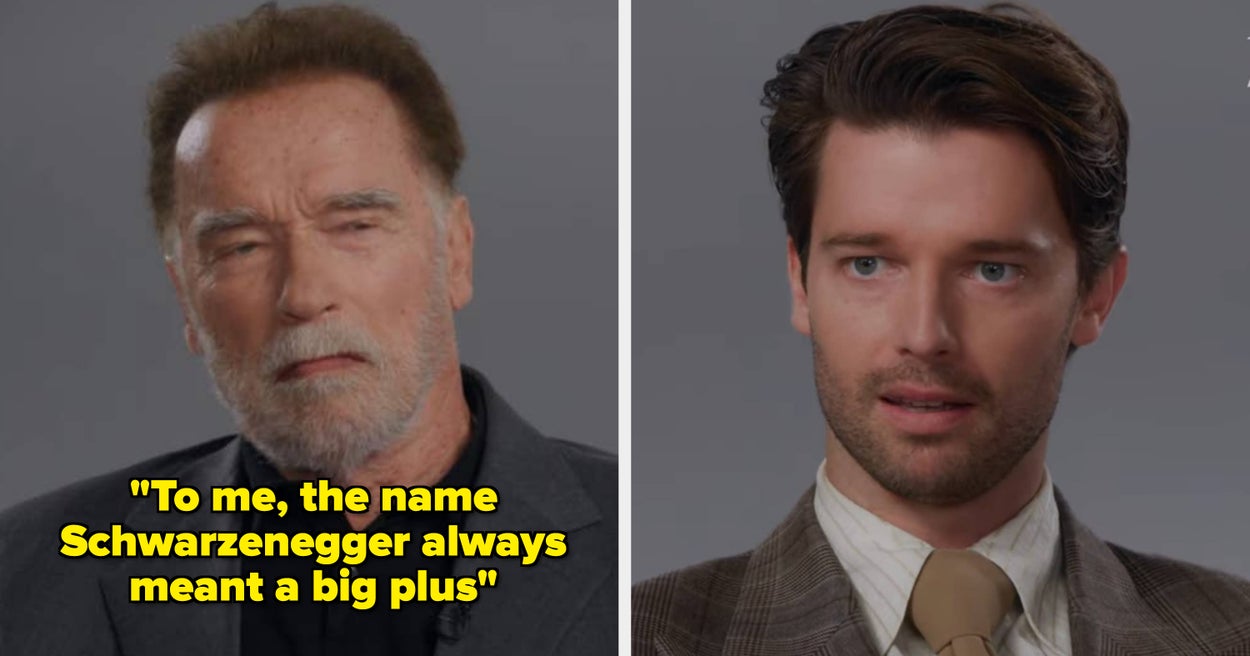 Featured image for Arnold Schwarzenegger Reacts to Son Patrick's Nude Scene and Nepotism Talks