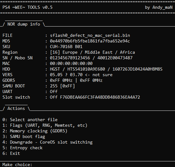 "PS4 Gets Powerful Syscon Tools: Introducing PS4 Wee Tools 0.6 and PS4 NOR Validator 2.2.9"