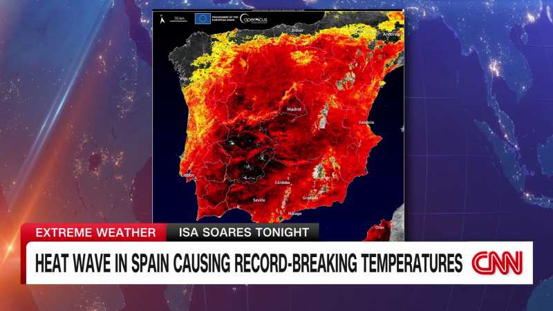 "Spain Sizzles: Record-Breaking Heat Wave Sweeps the Nation"