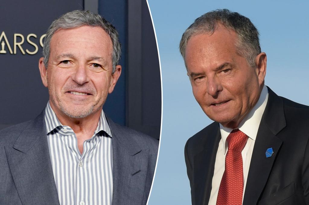 Disney CEO Bob Iger removes Marvel's Ike Perlmutter in company cuts.